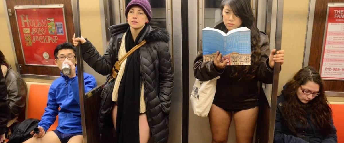 18th Annual No Pants Subway Ride 2019
