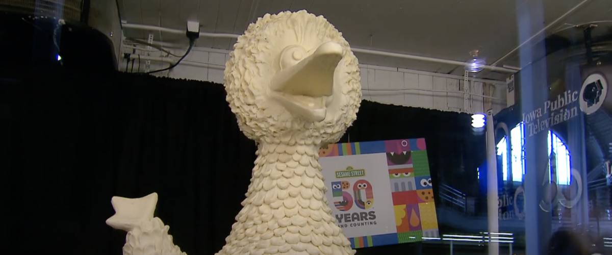 2019 Iowa State Fair butter Big Bird