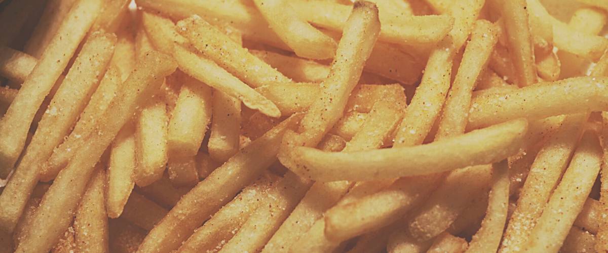 McDonald's fries with salt
