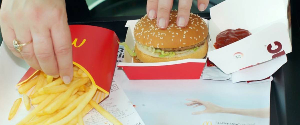 Fast Food Big Mac & Fries