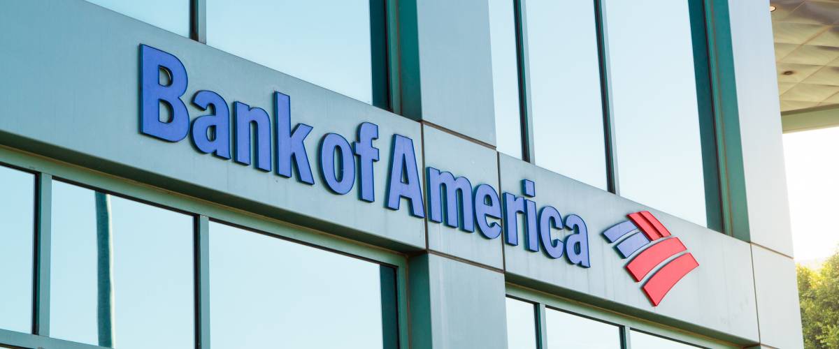 Bank of America sign