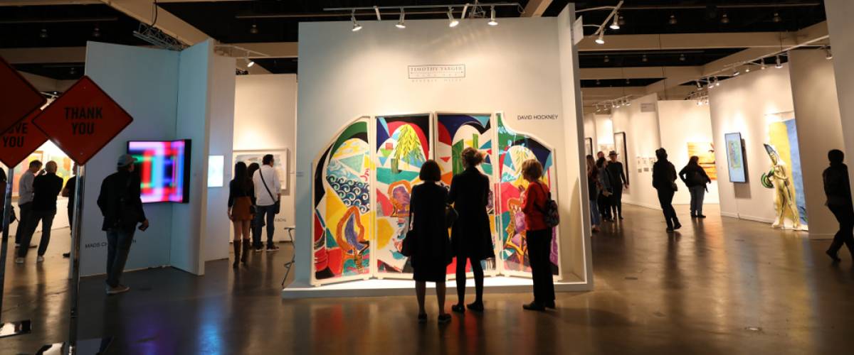 The 2019 LA Art Show for contemporary work at that Los Angeles Convention Center