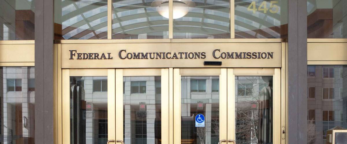 WASHINGTON, DC - FEBRUARY 15: U.S. Federal Communications Commission Headquarters in Washington, DC on February 15, 2015.