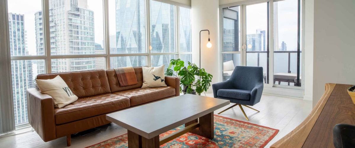 Beautiful Condo Living Room Interior