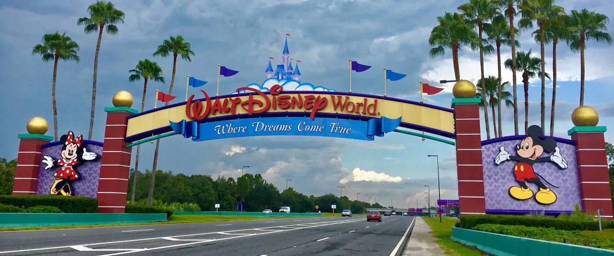 Disney World gate