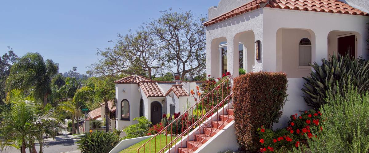 Real estate neighborhood community homes, San Diego, California