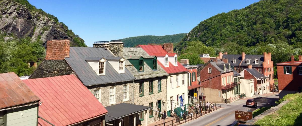 Amazing day in the stunning town of Harpers Ferry, West Virginia.