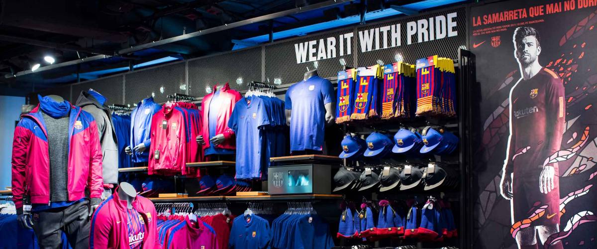 Soccer player Lionel Messi souvenirs and paraphernalia for fans of the team