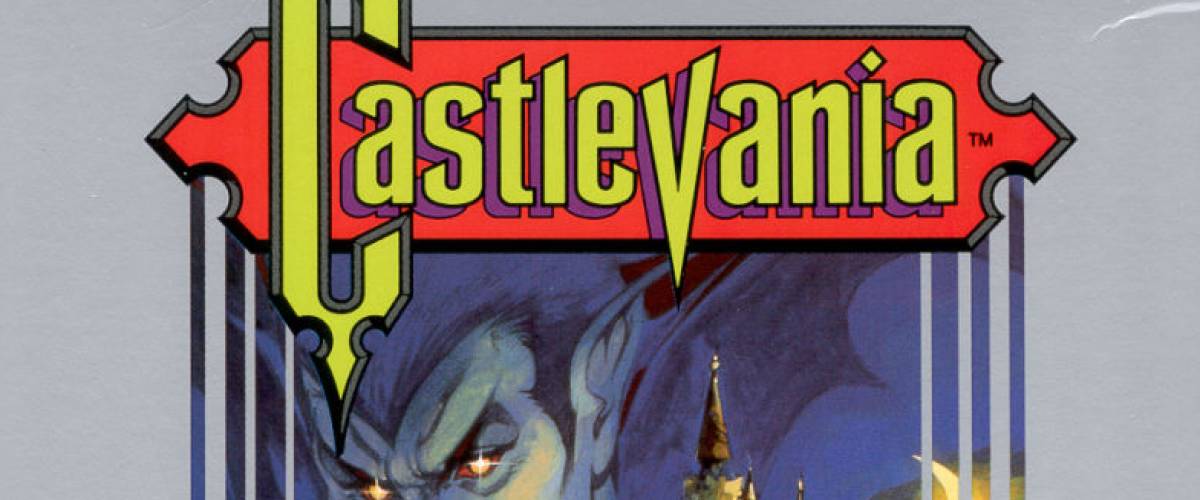 North American box art for Castlevania (Nintendo Entertainment System version