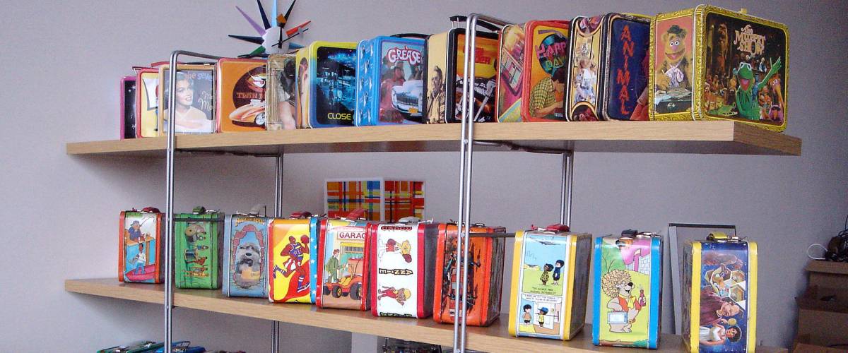 Vintage lunch boxes