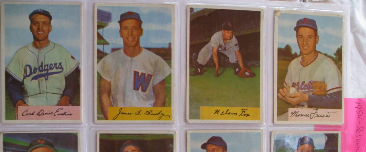 1954 Bowman Baseball Cards