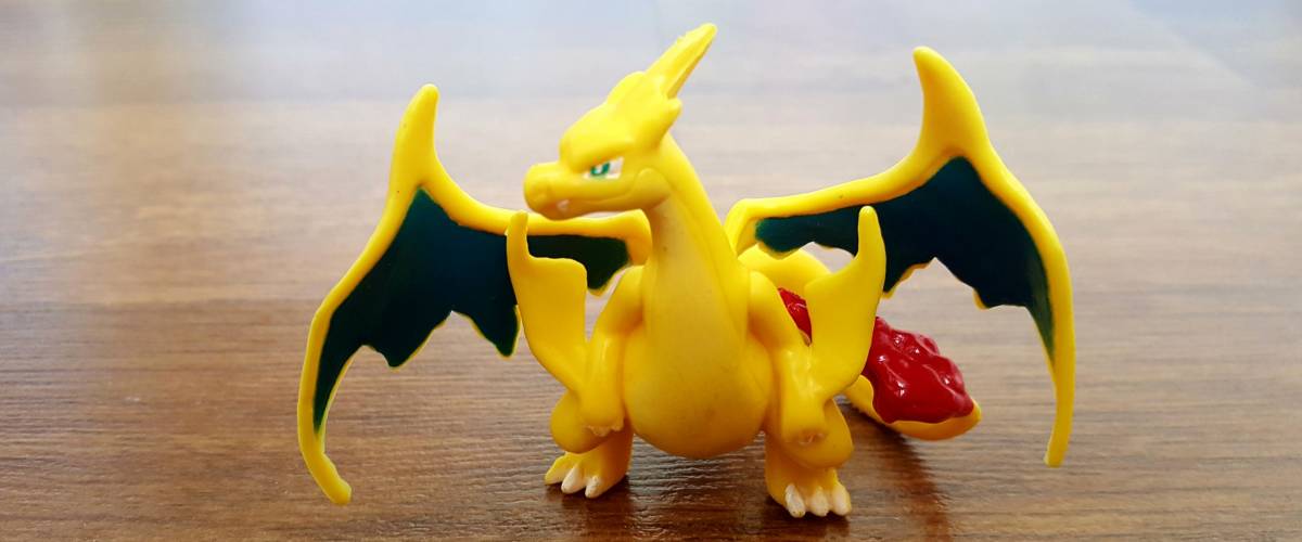 Kuala Lumpur, Malaysia: 30 June 2018: Pokemon Dragon Charizard
