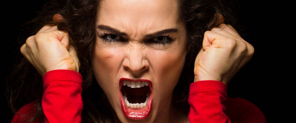 angry woman