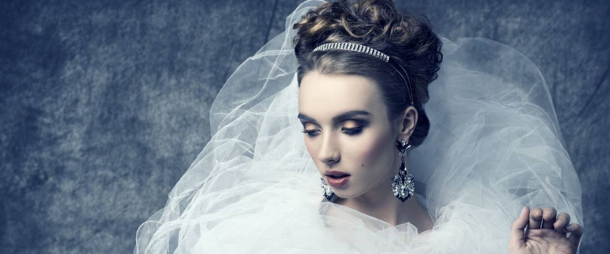Why spend a ton on flashy bridal jewelry you'll only wear once?