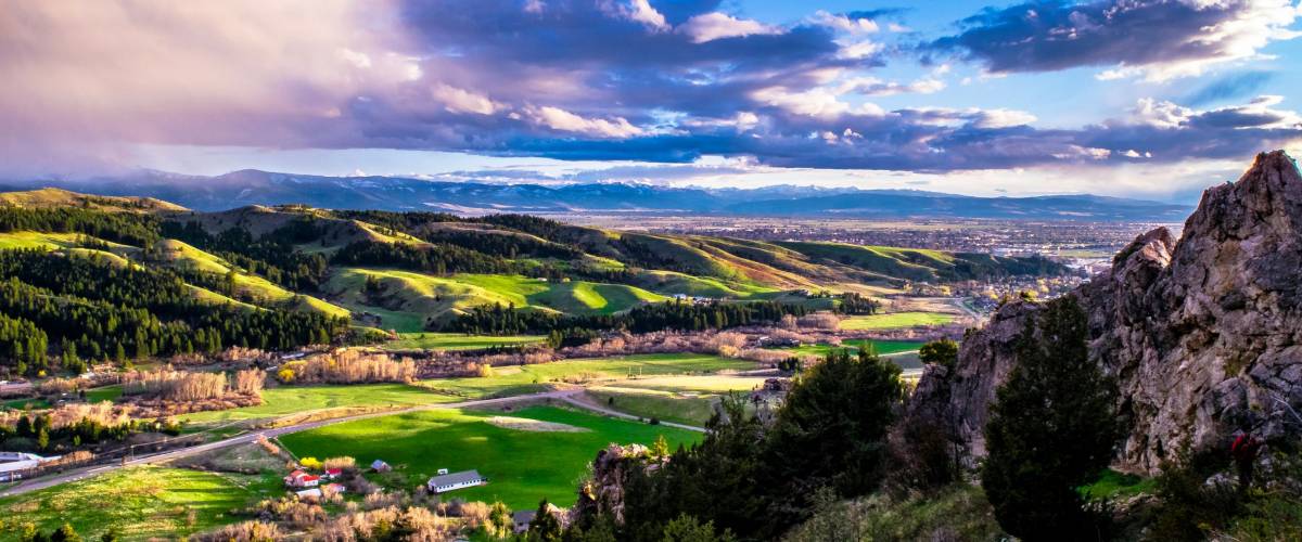 Sunset in Montana