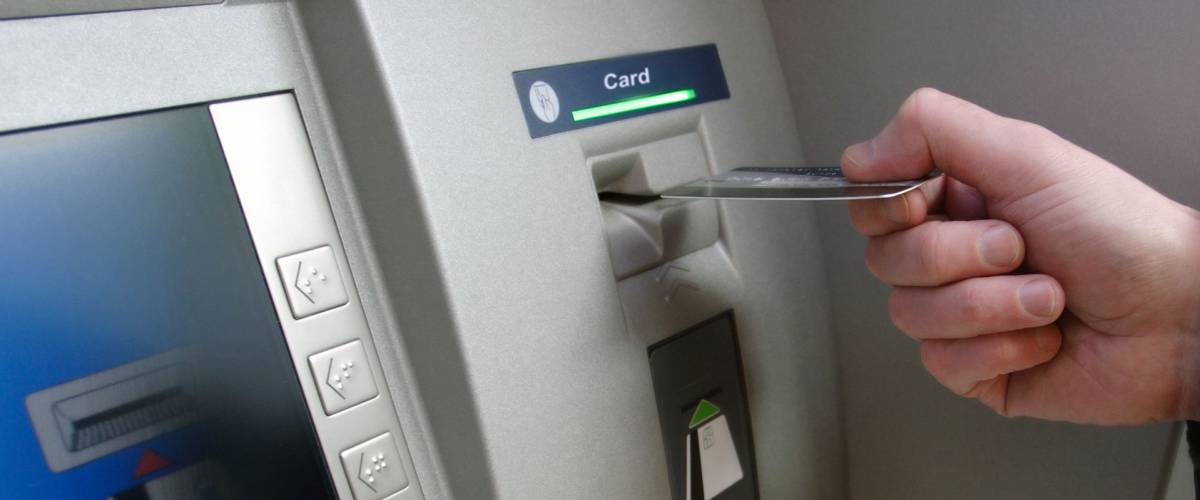 Credit card, maschine