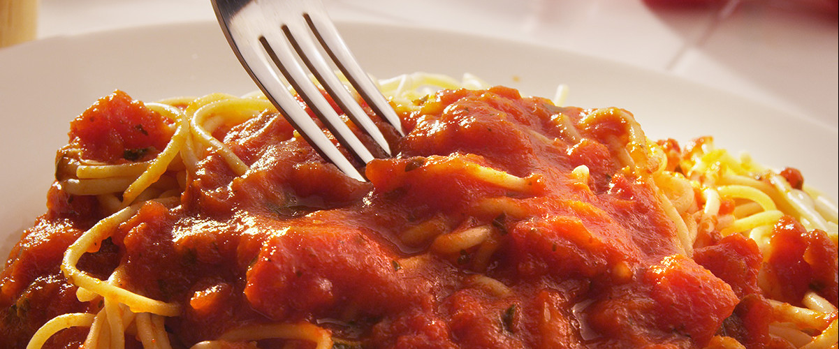 Spaghetti with Chef's Own Marinara Sauce