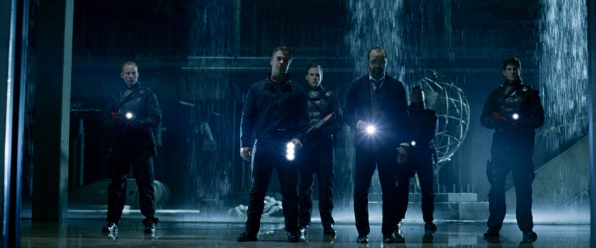 Luke Hemsworth and Jeffrey Wright in a scene from