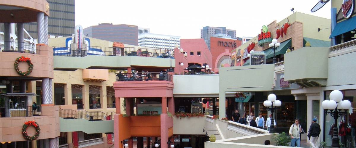Westfield Horton Plaza in San Diego, December 2009