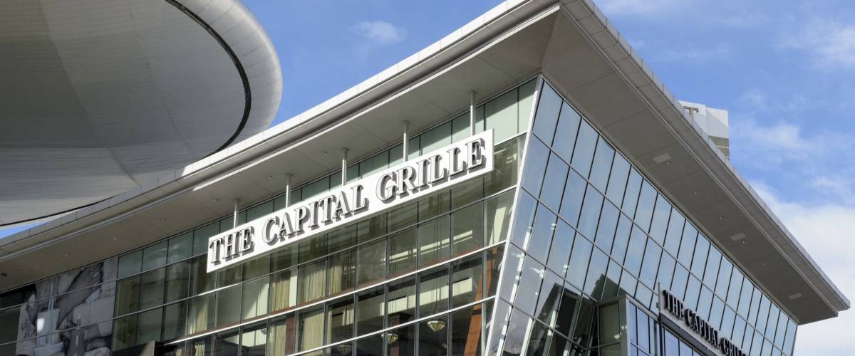 LAS VEGAS, NV/USA JAN 17 2015: Capital Grill restaurant on the Vegas strip