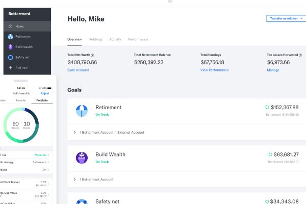 Betterment cash sweeping algorithm