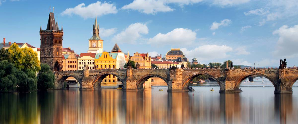 Charles bridge in Prague, Czech republic