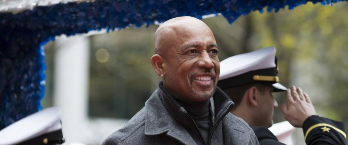 NEW YORK - NOV 25 2015: Television personality and former USMC Lt Commander Montel Williams smiles to the crowd during a New York Veterans Day parade