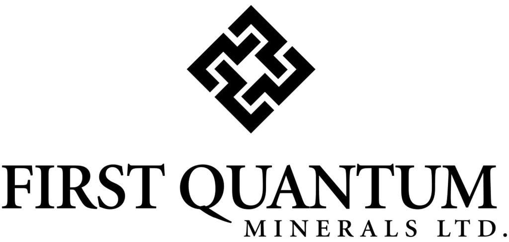 The First Quantum Minerals Ltd. logo is shown in a handout. 