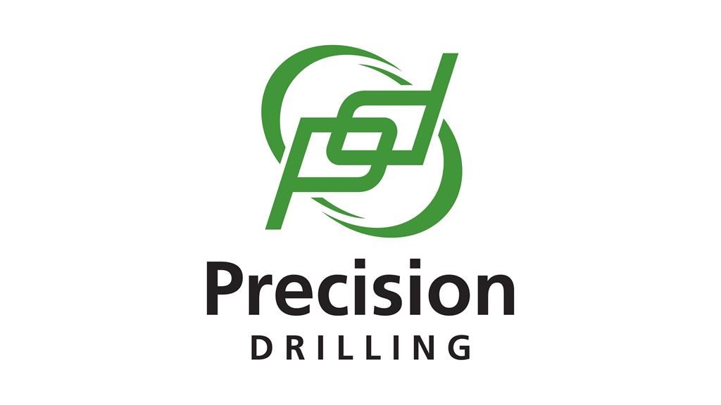 Precision Drilling Corp. logo is shown in a handout. 