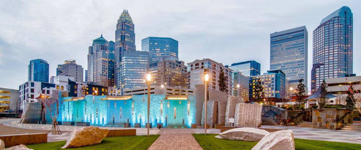 charlotte north carolina skyline