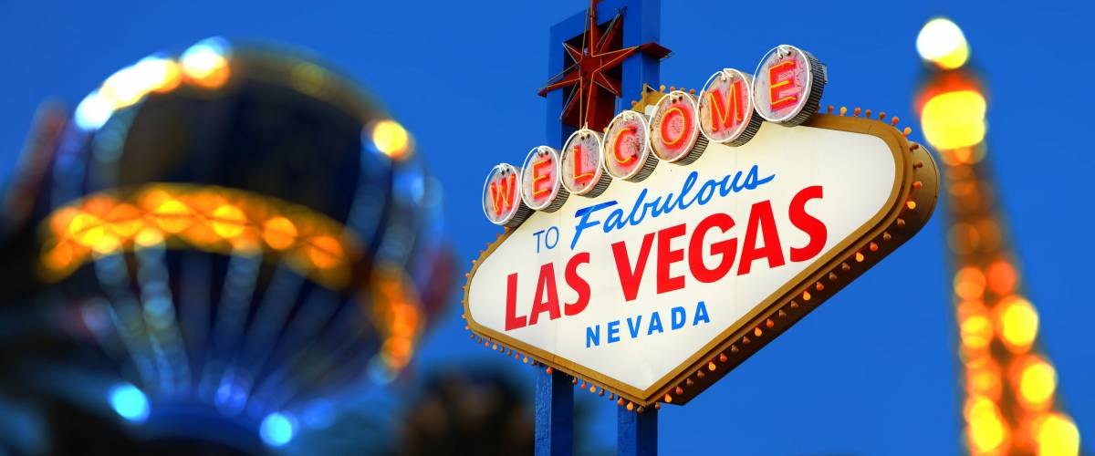 Welcome to Las Vegas neon sign