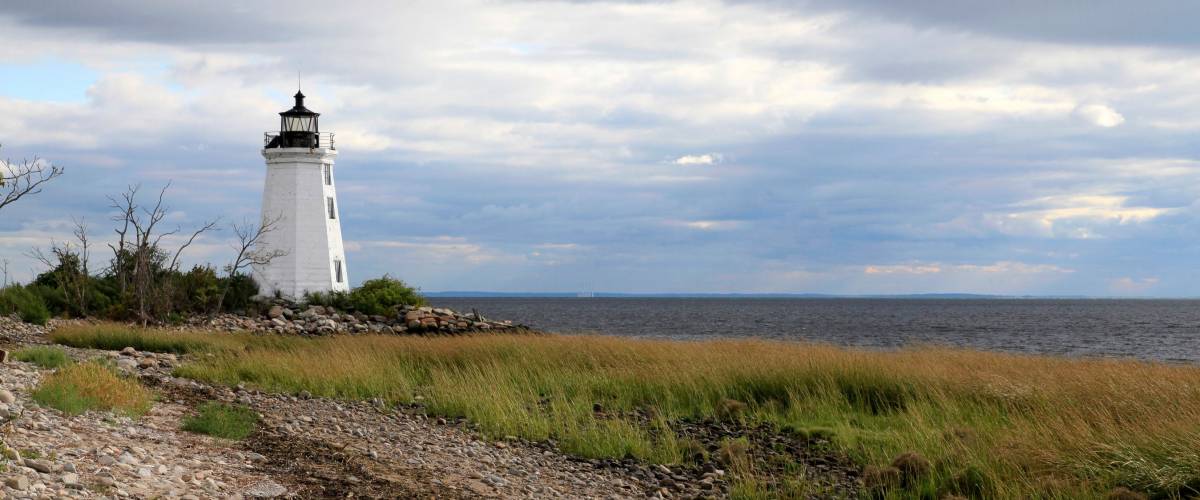 Fayerweather Island lighthouse (Black Rock Harbor), Bridgeport, Connecticut
