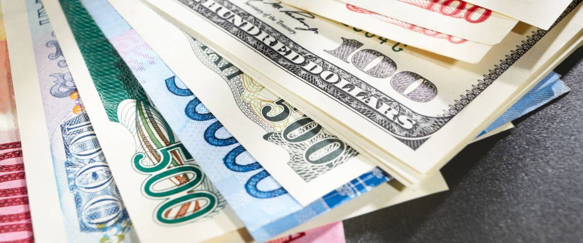 Money from different countries