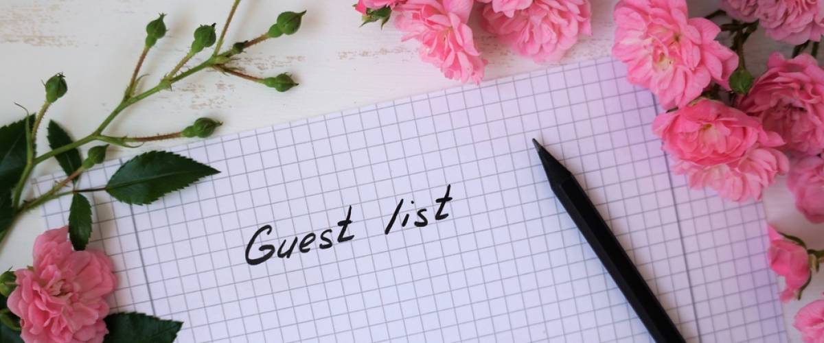 wedding guest list