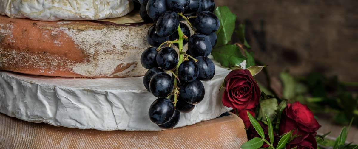 beautiful cheese display