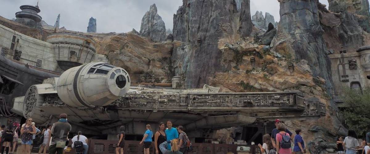 Galaxy's Edge at Disneyland, 2019