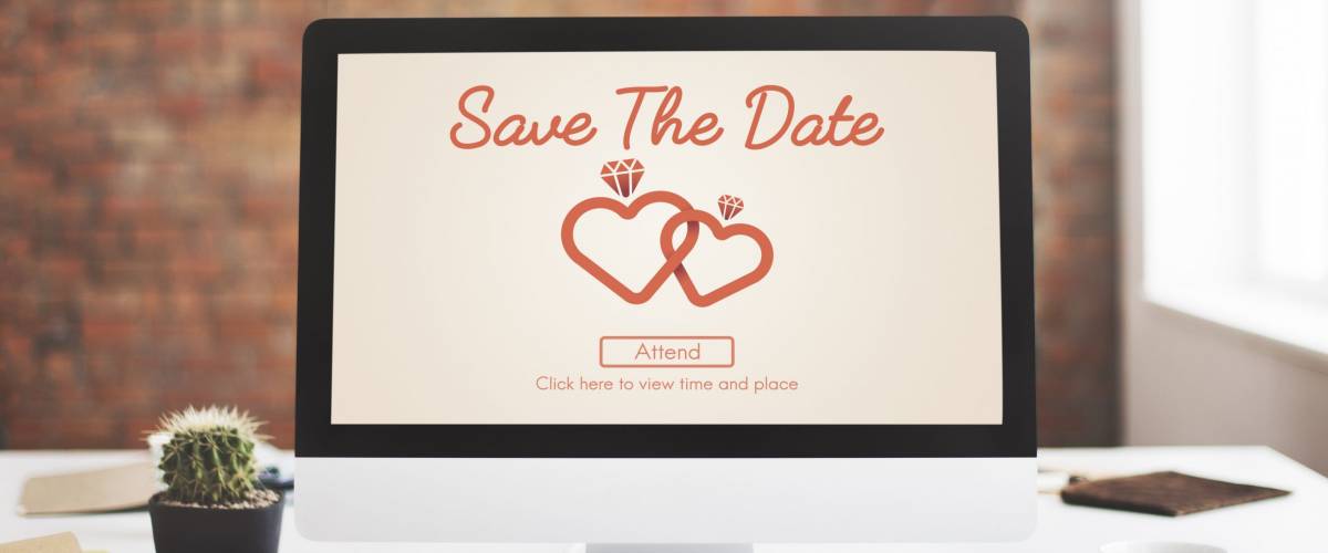 Save The Date Wedding Day Love Concept