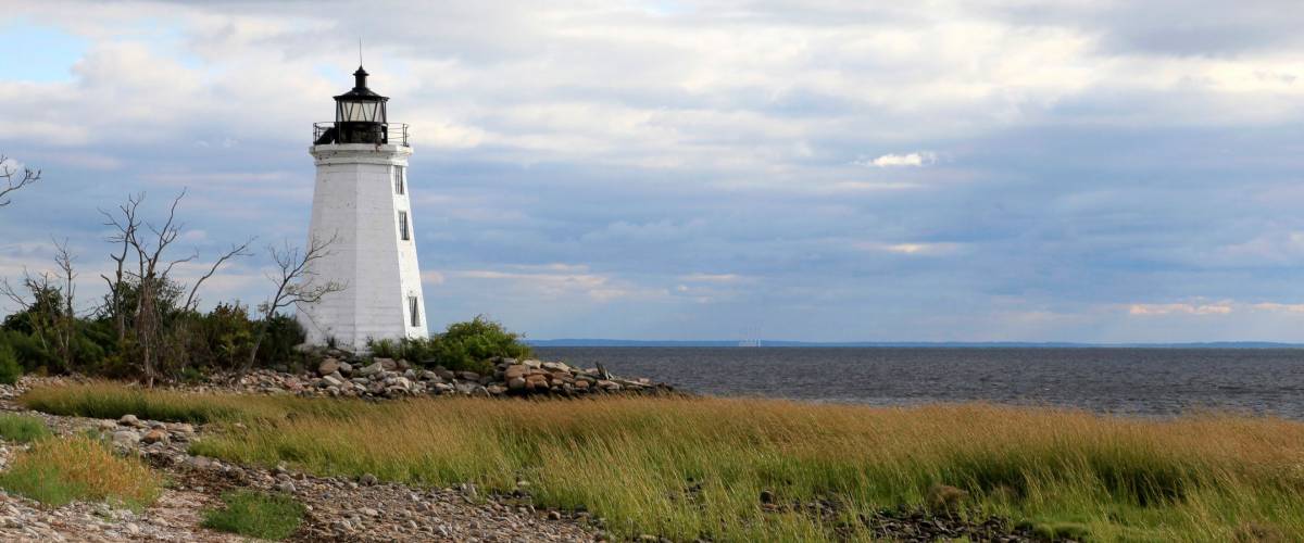 Fayerweather Island lighthouse (Black Rock Harbor), Bridgeport, Connecticut