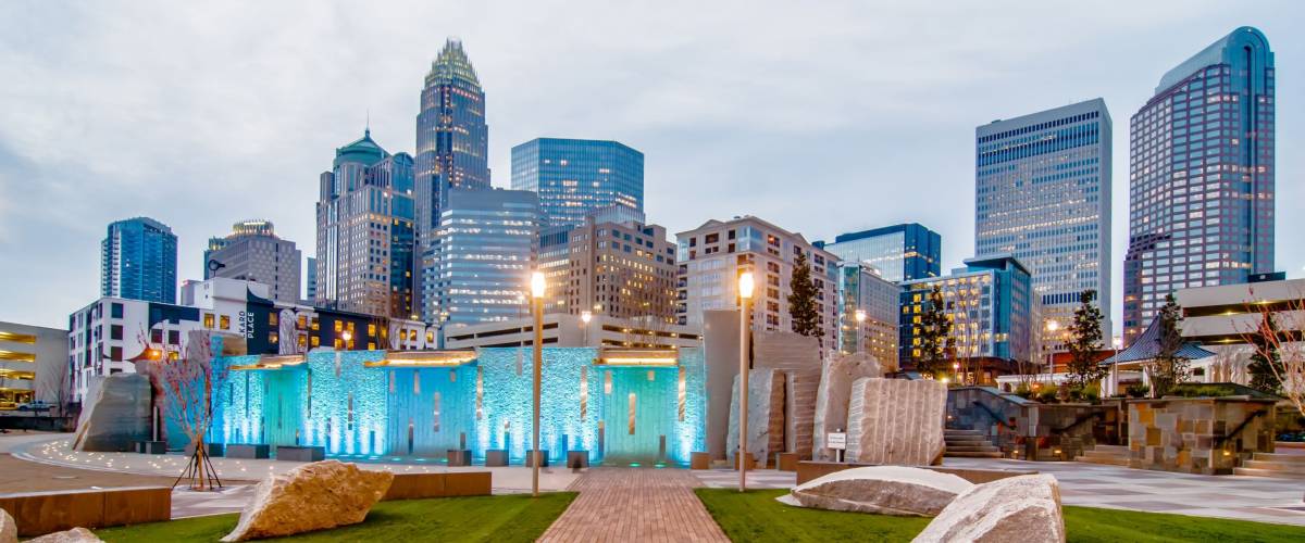 charlotte north carolina skyline
