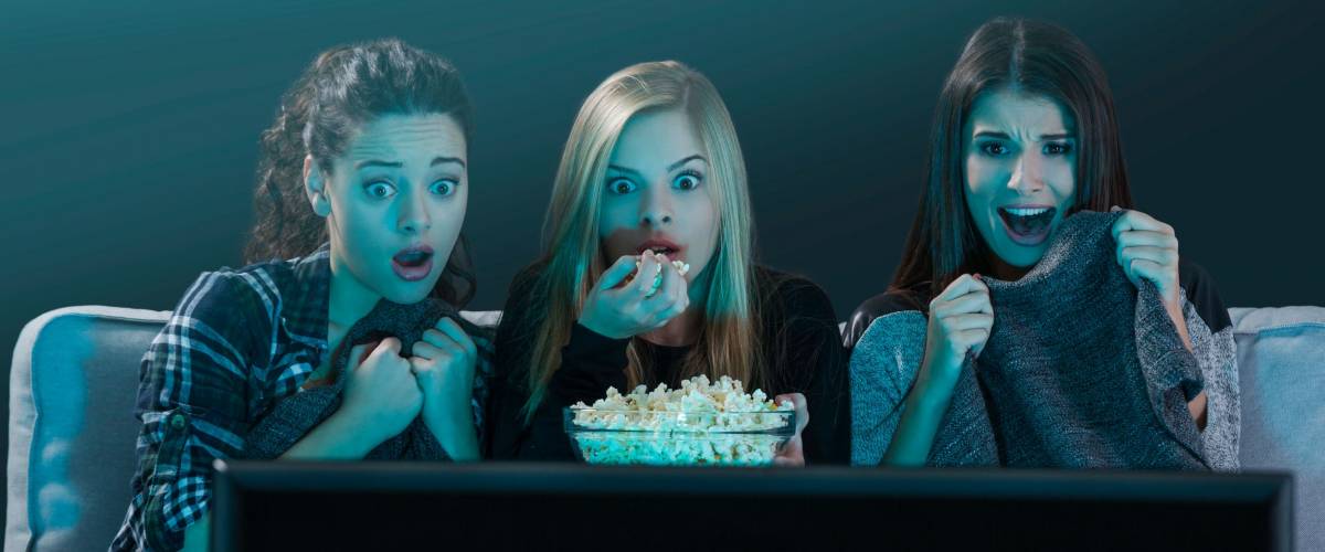 Get into the Halloween spirit and watch a scary movie