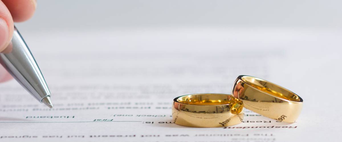divorce papers
