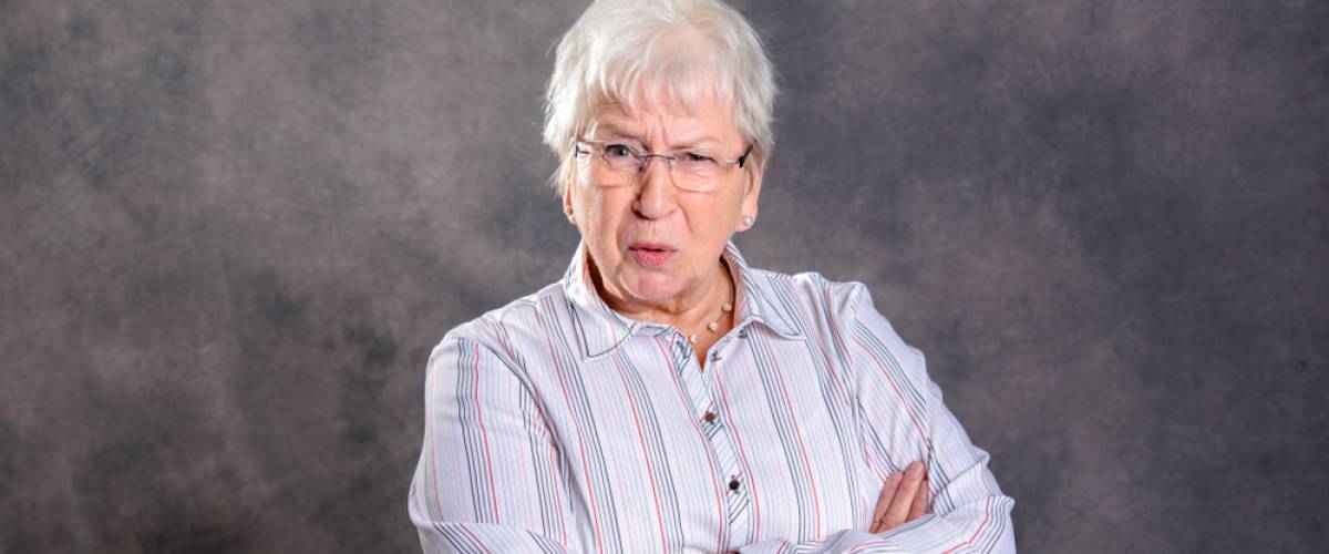 woman angry