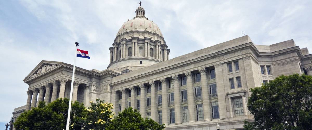 State Capitol of Missouri in Jefferson City.