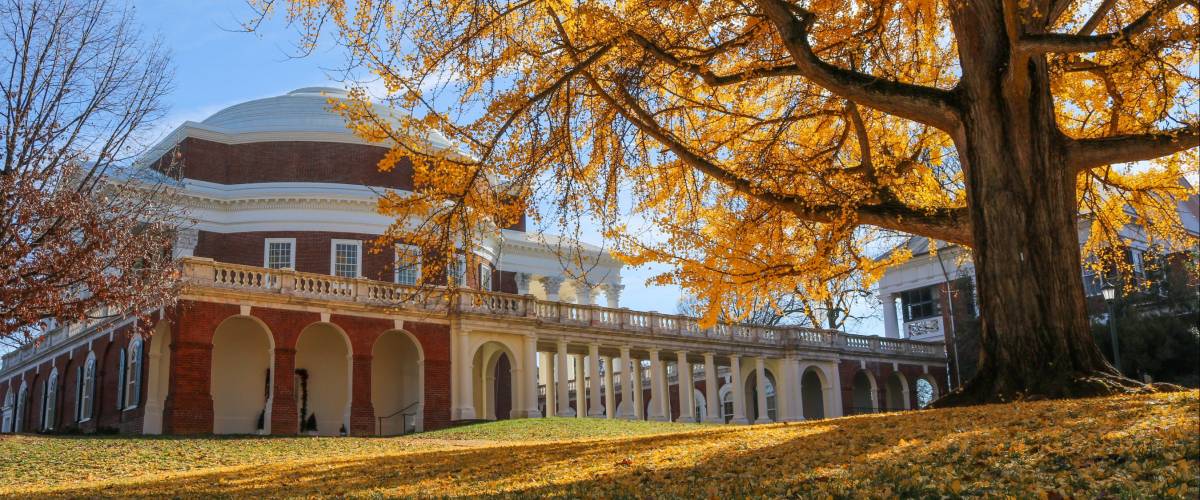 Fall at the University of Virginia, Charlottesville