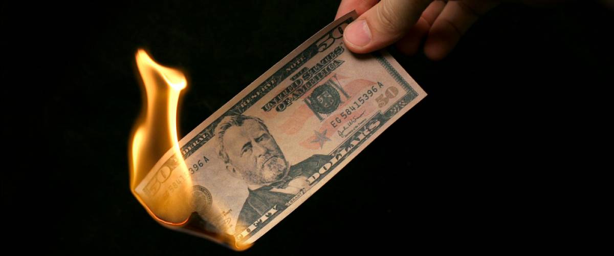 money to burn