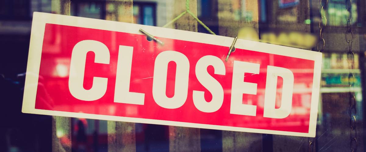 closed sign
