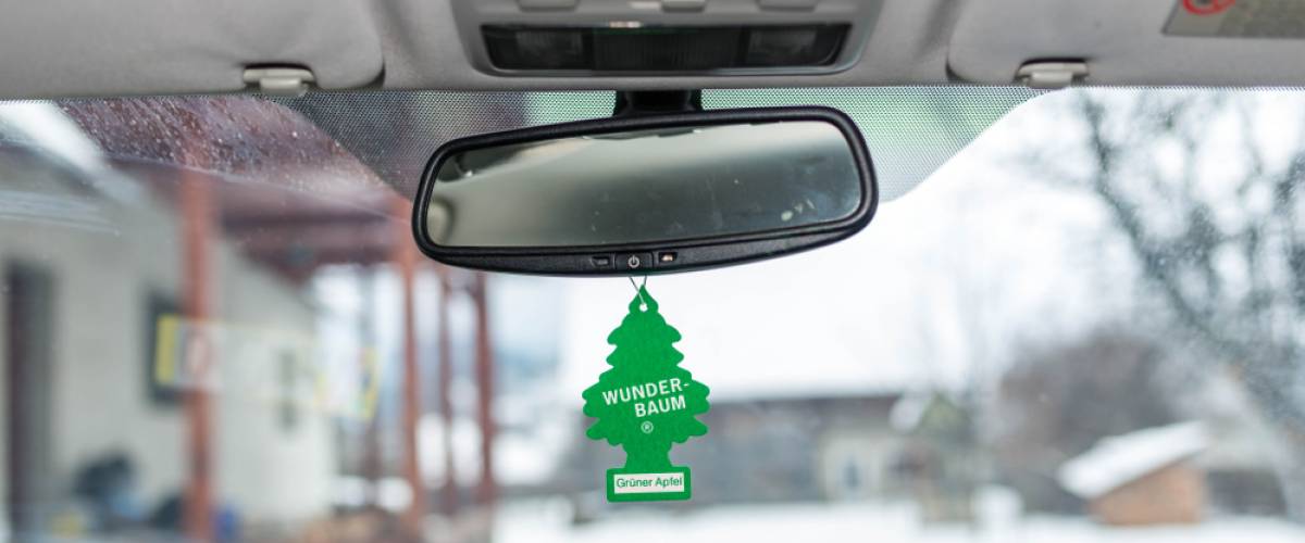 little green tree air freshener