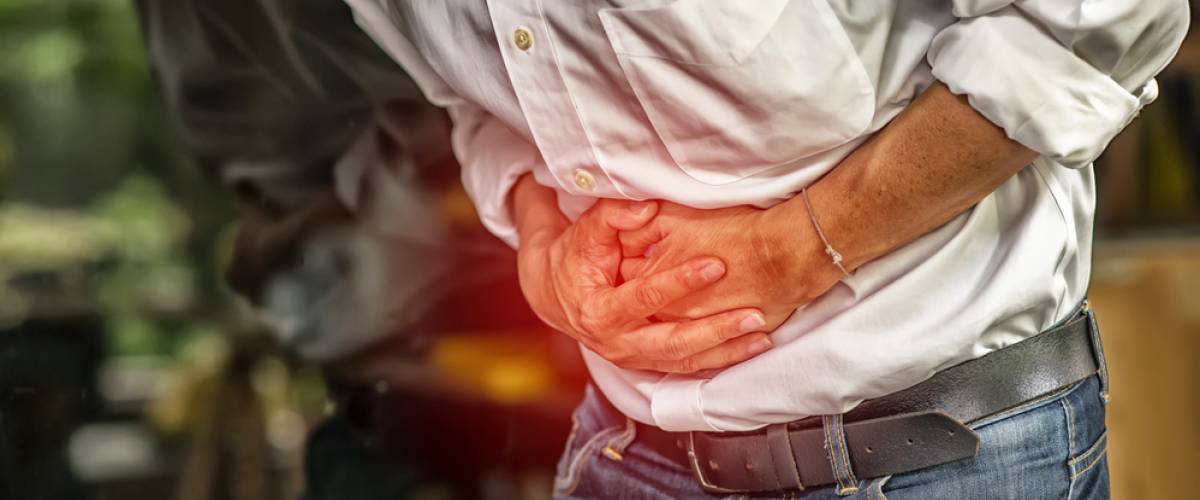 man pain stomach