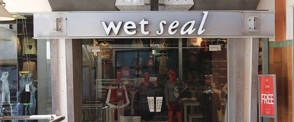 Store front of Wet Seal