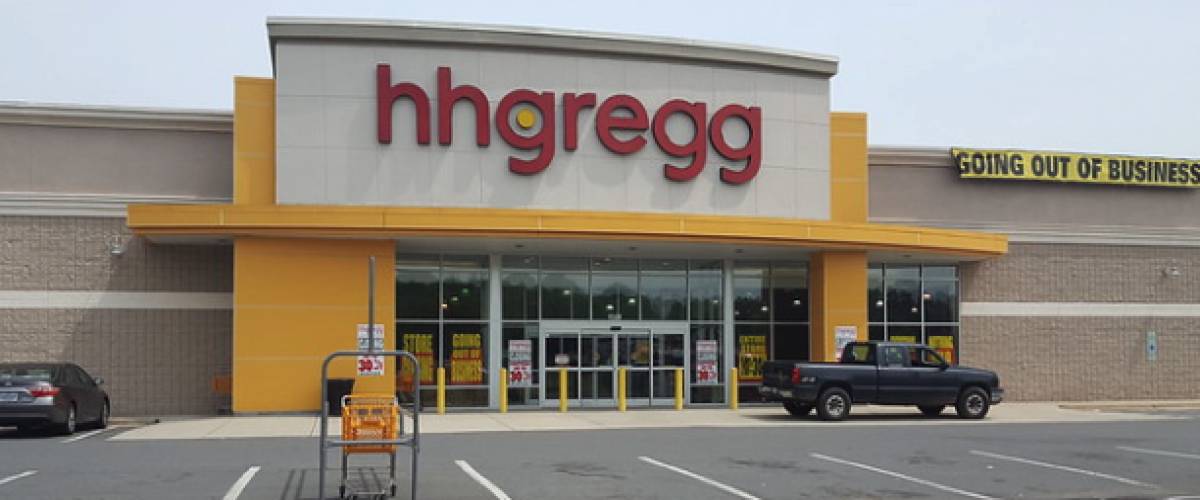 Store front of HHGregg